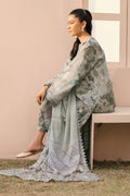 Baroque | Luxury Pret 24 | LAWN UF-605 - Pakistani Clothes for women, in United Kingdom and United States