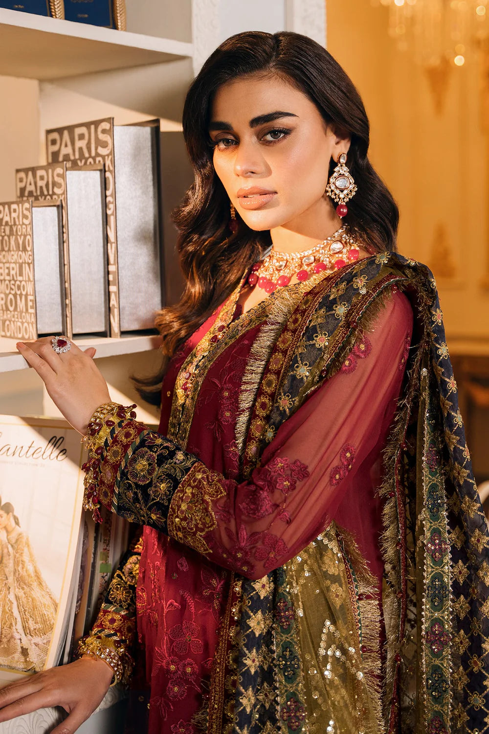 Baroque | Chantelle Embroidered Collection | CH12-07 - Pakistani Clothes for women, in United Kingdom and United States