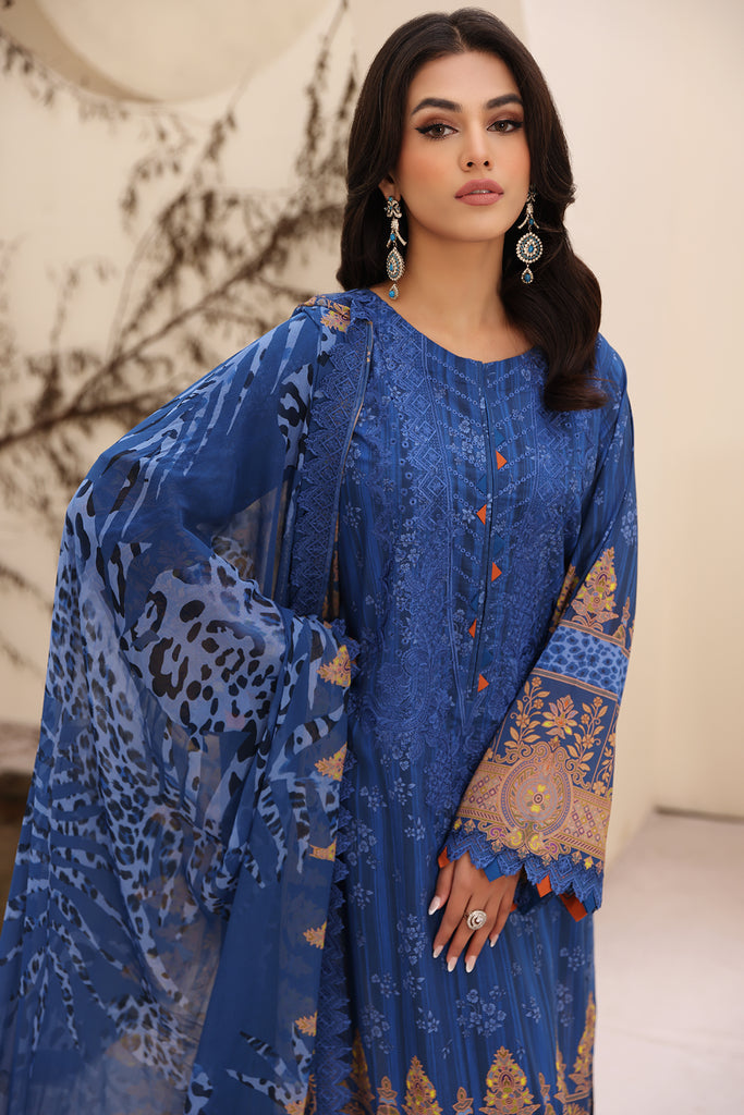 Charizma | Naranji Embroidered Lawn 24 | CN4-005 - Pakistani Clothes for women, in United Kingdom and United States