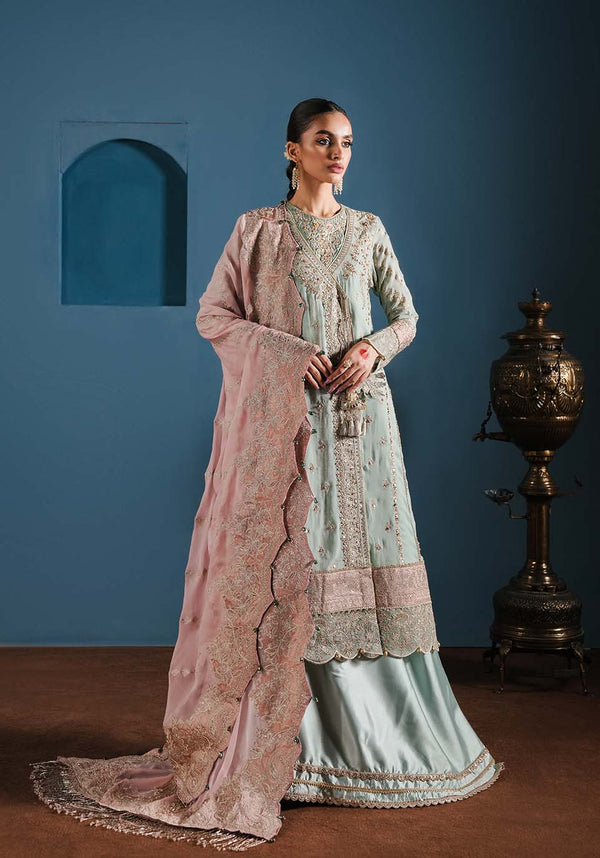 Zarqash | Lakhnawi Festive Chiffon 24 |  ZQL 002 B MEHAR