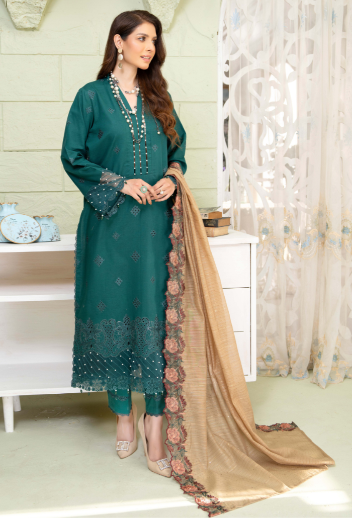 Humdum | Baad e Baharan Lawn | Baad e Baharan - D07 - Pakistani Clothes for women, in United Kingdom and United States