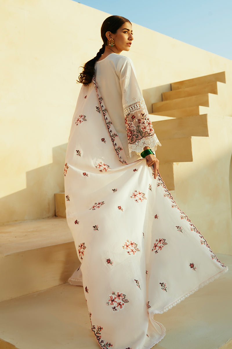 Cross Stitch | Premium Lawn 24 | PASTEL PINK - Pakistani Clothes for women, in United Kingdom and United States