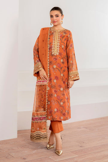 Baroque | Formals Collection | EMBROIDERED COTTON NET UF-701