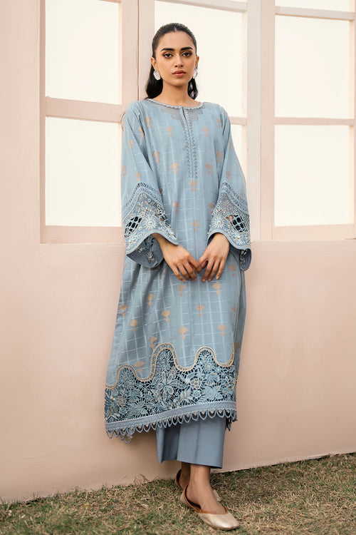 Baroque | Luxury Pret 24 | JACQUARD LAWN UF-606 - Pakistani Clothes for women, in United Kingdom and United States