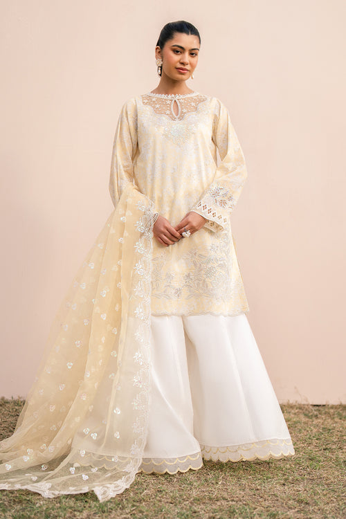 Baroque | Luxury Pret 24 | LAWN UF-607 - Hoorain Designer Wear - Pakistani Designer Clothes for women, in United Kingdom, United states, CA and Australia