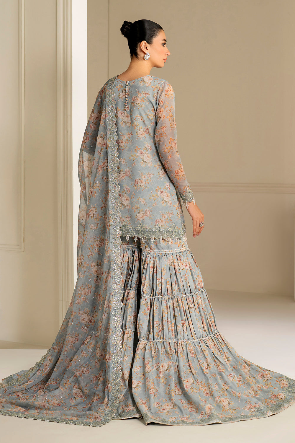 Baroque | Formals Collection | EMBROIDERED CHIFFON UF-4165