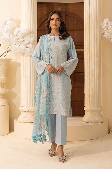 LSM | Embroidered and Printed Lawn | LG-IZ-0200