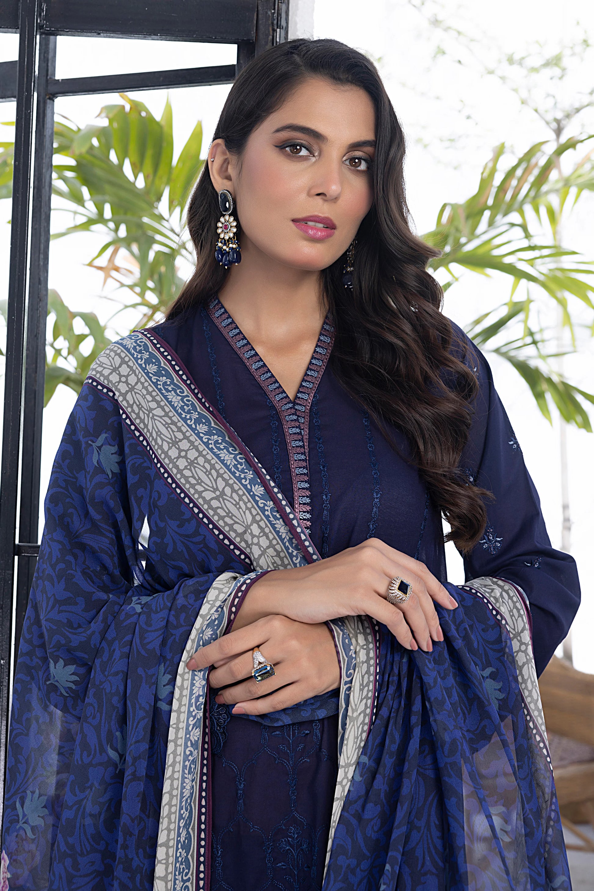 LSM | Spring Embroidered | 0122 - Pakistani Clothes for women, in United Kingdom and United States