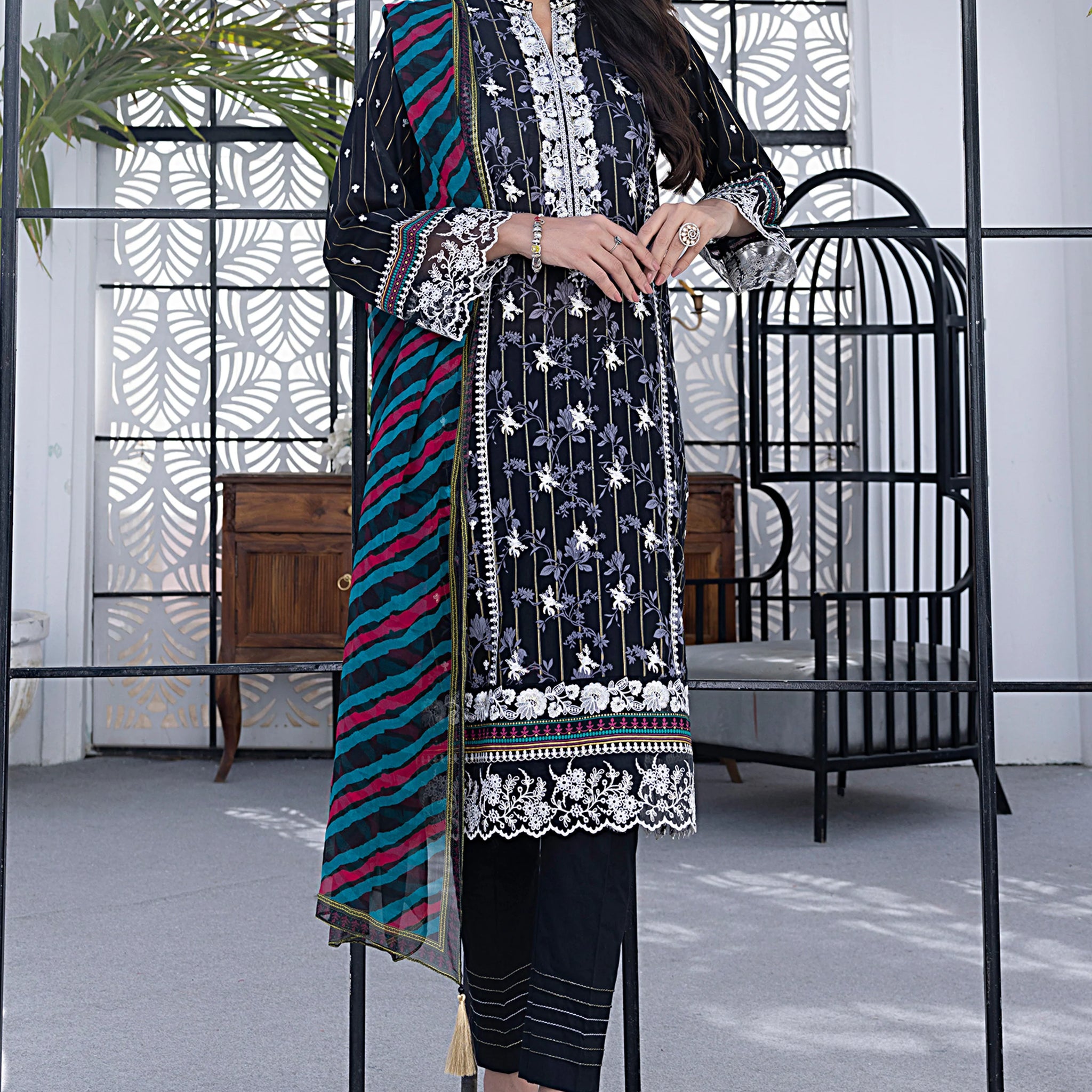 LSM | Spring Embroidered | 0171 - Pakistani Clothes for women, in United Kingdom and United States