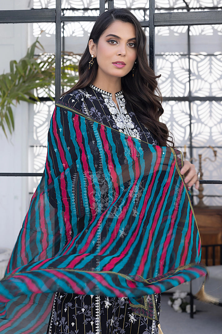 LSM | Spring Embroidered | 0171 - Hoorain Designer Wear - Pakistani Ladies Branded Stitched Clothes in United Kingdom, United states, CA and Australia