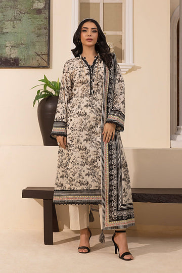 LSM | Embroidered and Printed Lawn | LG-MM-0248