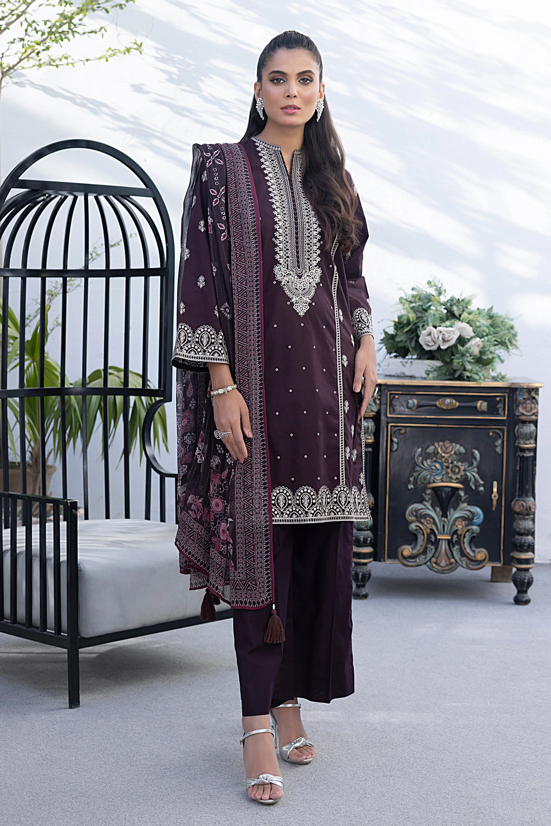 LSM | Spring Embroidered | 0013 - Pakistani Clothes for women, in United Kingdom and United States