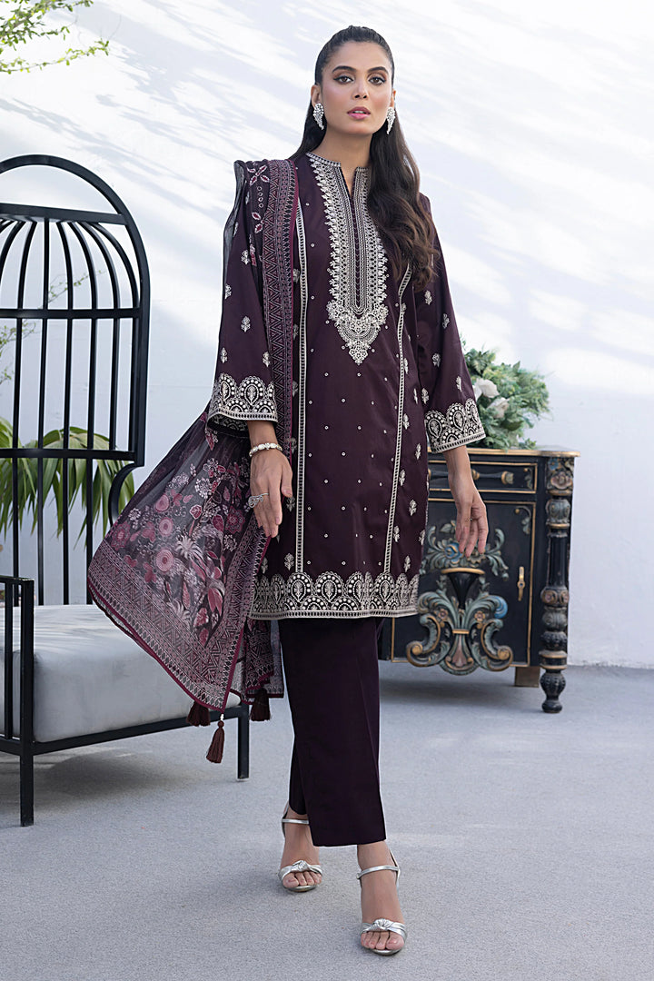 LSM | Spring Embroidered | 0013 - Hoorain Designer Wear - Pakistani Ladies Branded Stitched Clothes in United Kingdom, United states, CA and Australia