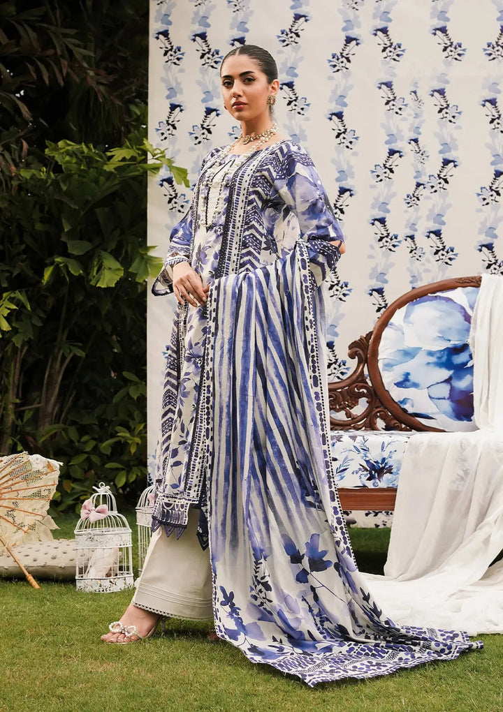 Elaf Premium | Printed Collection 24 | EEP-07A - Shadow Sisters - Hoorain Designer Wear - Pakistani Designer Clothes for women, in United Kingdom, United states, CA and Australia
