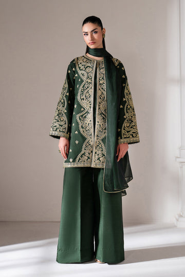 Baroque | Formals Collection | EMBROIDERED RAW SILK UF-4139
