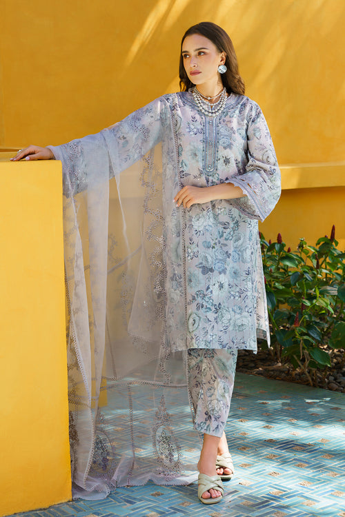 Baroque | Luxury Pret 24 | LAWN UF-580 - Pakistani Clothes for women, in United Kingdom and United States