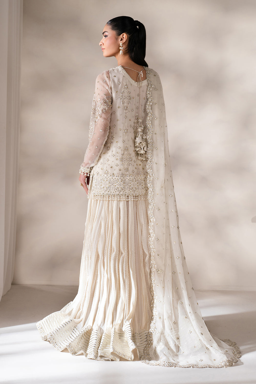 Baroque | Formals Collection | EMBROIDERED CHIFFON UF-4140