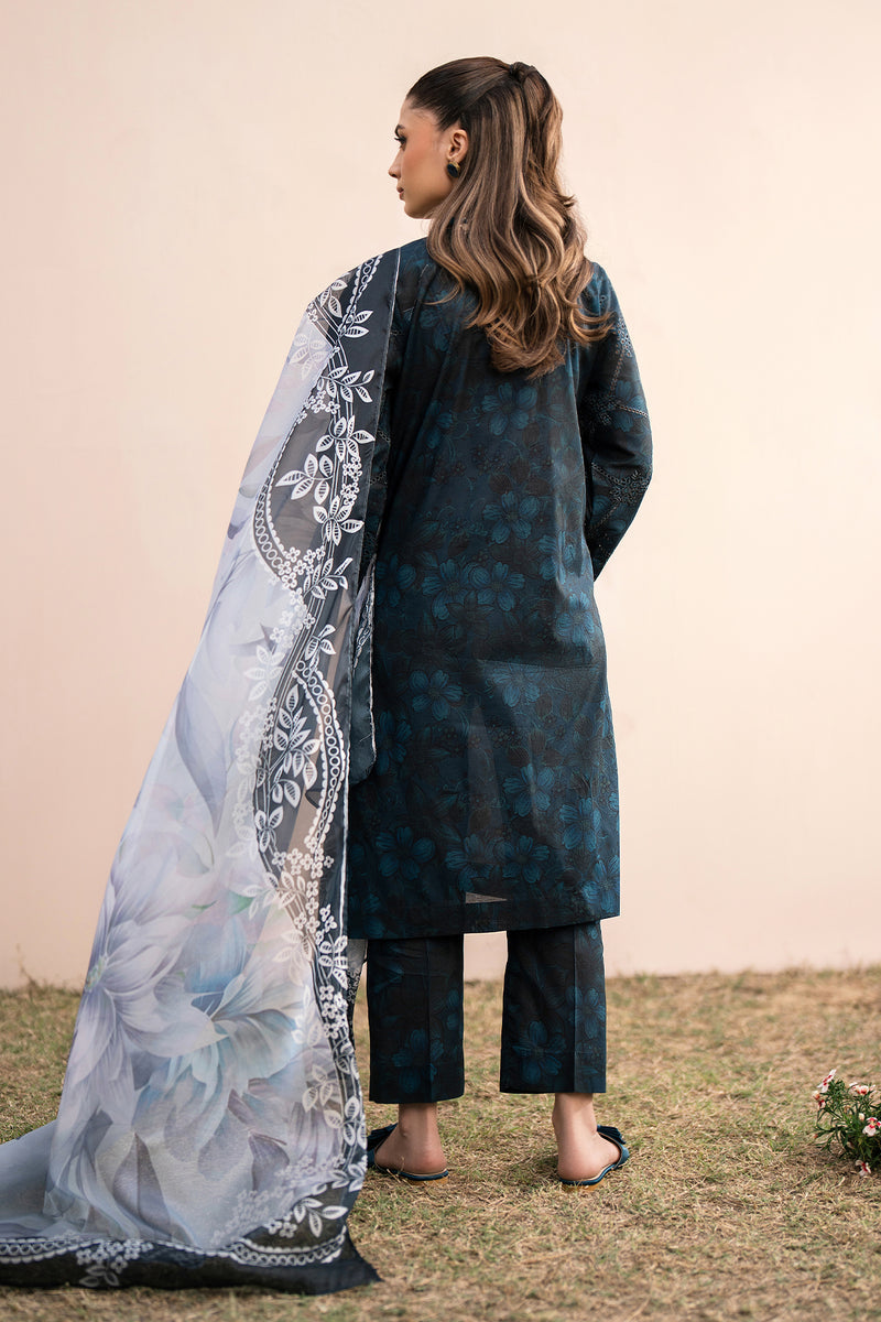 Baroque | Luxury Pret 24 | LAWN UF-608 - Pakistani Clothes for women, in United Kingdom and United States