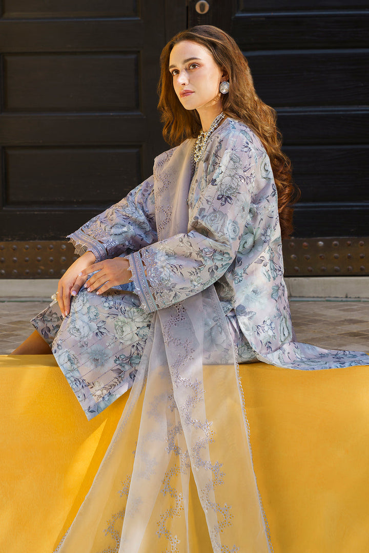 Baroque | Luxury Pret 24 | LAWN UF-580 - Pakistani Clothes for women, in United Kingdom and United States