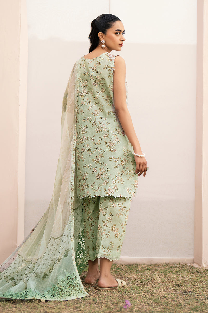 Baroque | Luxury Pret 24 | LAWN UF-609 - Pakistani Clothes for women, in United Kingdom and United States