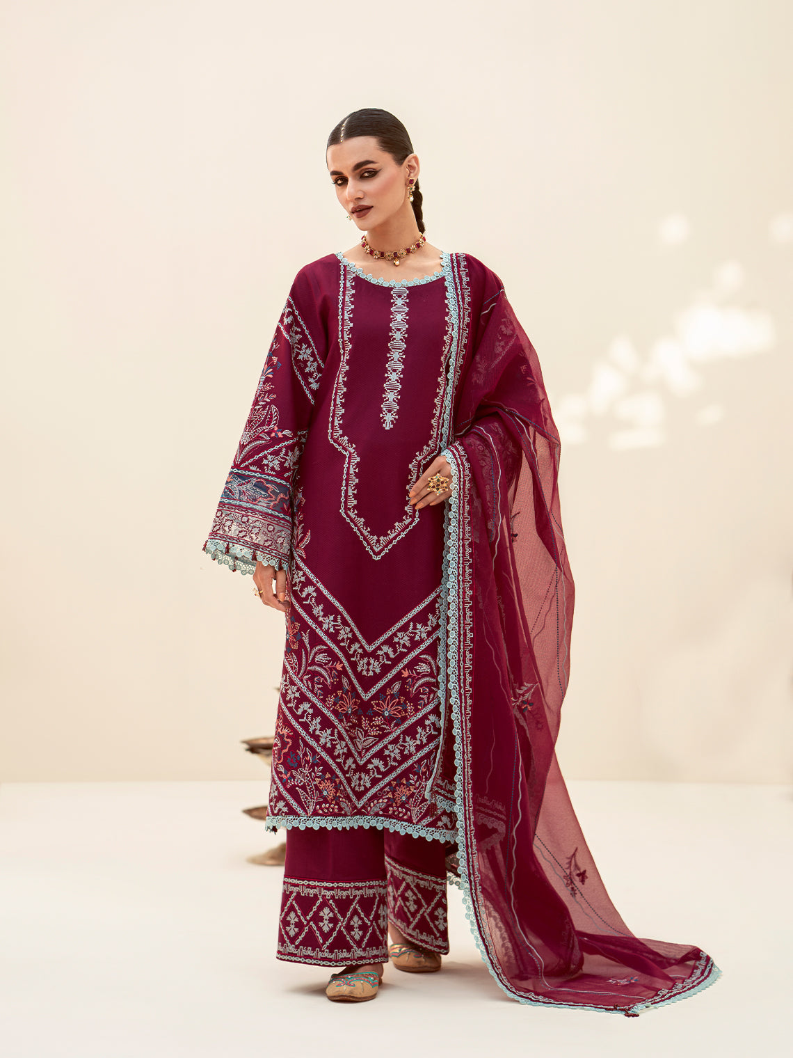 Fozia Khalid | Eid Edit 24 | Mulberry - Pakistani Clothes for women, in United Kingdom and United States