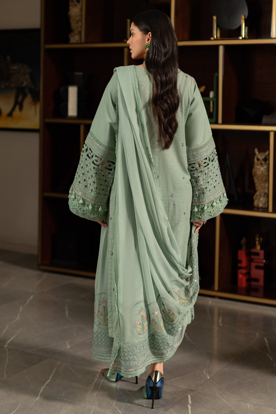 Naqshi | Medaline Khaddar Collection | KHUSHBOO