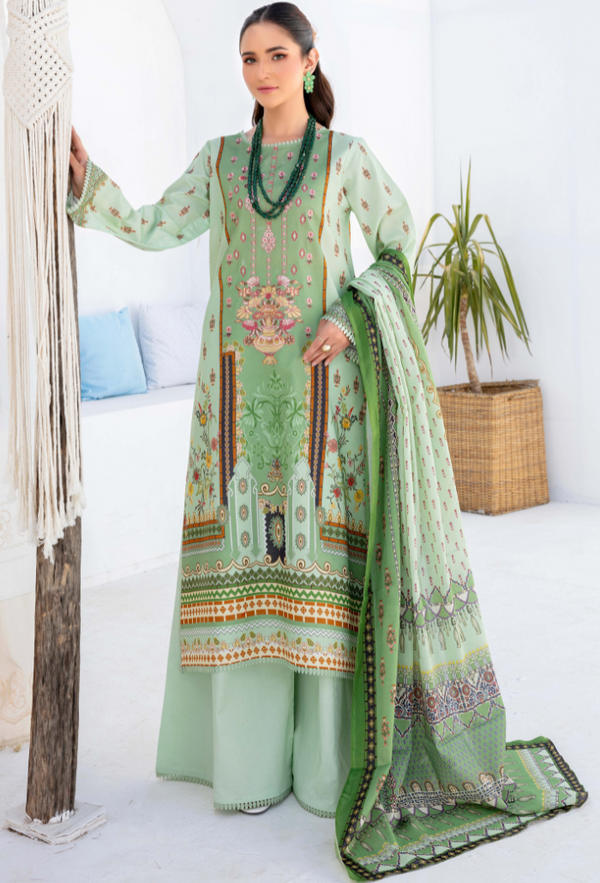 Humdum | Saira Bano Lawn 24 | D02 - Pakistani Clothes for women, in United Kingdom and United States