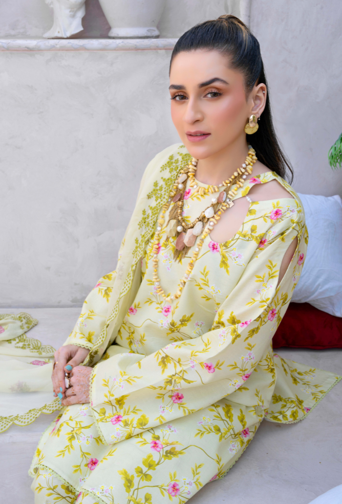 Humdum | Gardenia Lawn 24 | PLG 3 - D07 - Pakistani Clothes for women, in United Kingdom and United States