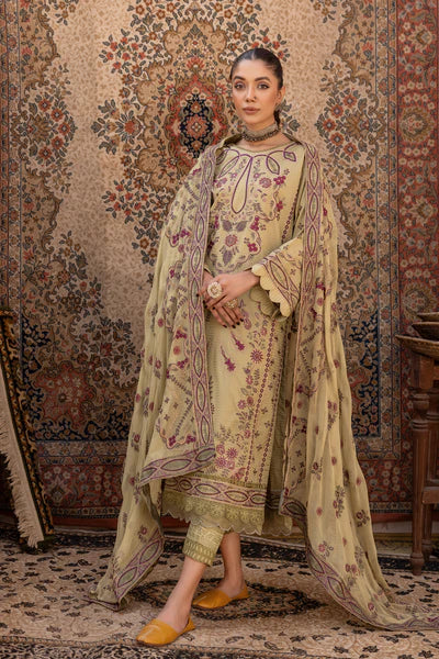 Johra | Basar Lawn 24 | BR-265 - Hoorain Designer Wear - Pakistani Ladies Branded Stitched Clothes in United Kingdom, United states, CA and Australia
