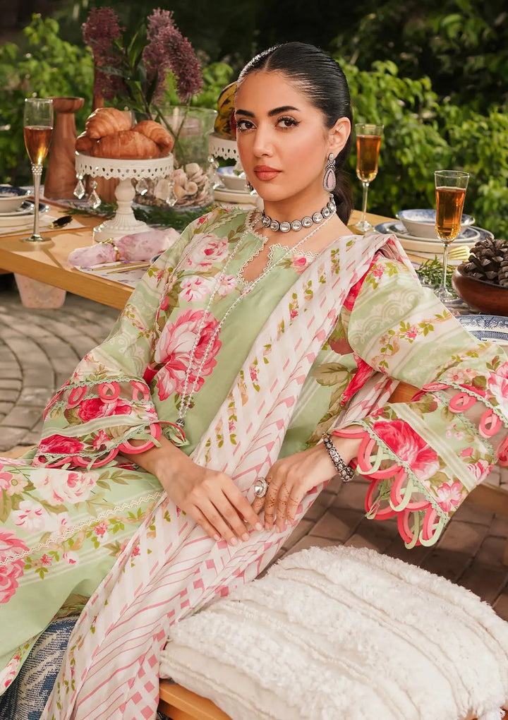 Elaf Premium | Printed Collection 24 | EEP-05A - Mint To Be - Hoorain Designer Wear - Pakistani Designer Clothes for women, in United Kingdom, United states, CA and Australia