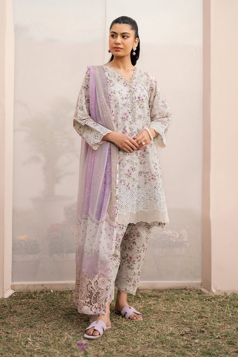 Baroque | Luxury Pret 24 | LAWN UF-610 - Pakistani Clothes for women, in United Kingdom and United States