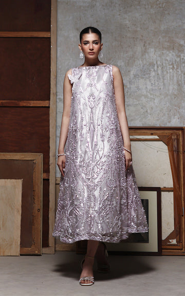 Threads and Motifs | Formal Dresses 25 | Net Embroidered Dress