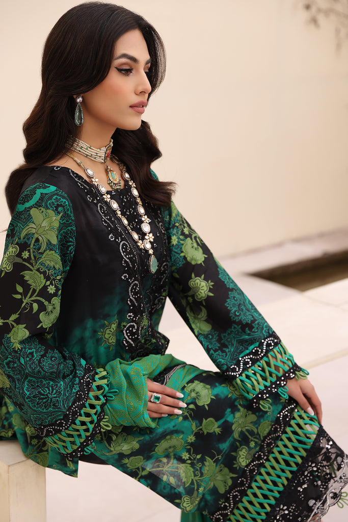 Charizma | Naranji Embroidered Lawn 24 | CN4-007 - Pakistani Clothes for women, in United Kingdom and United States