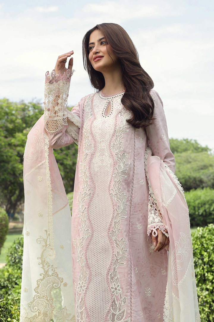 Qalamkar | Festive Lawn 2024 | PS-09 FARVA - Pakistani Clothes for women, in United Kingdom and United States