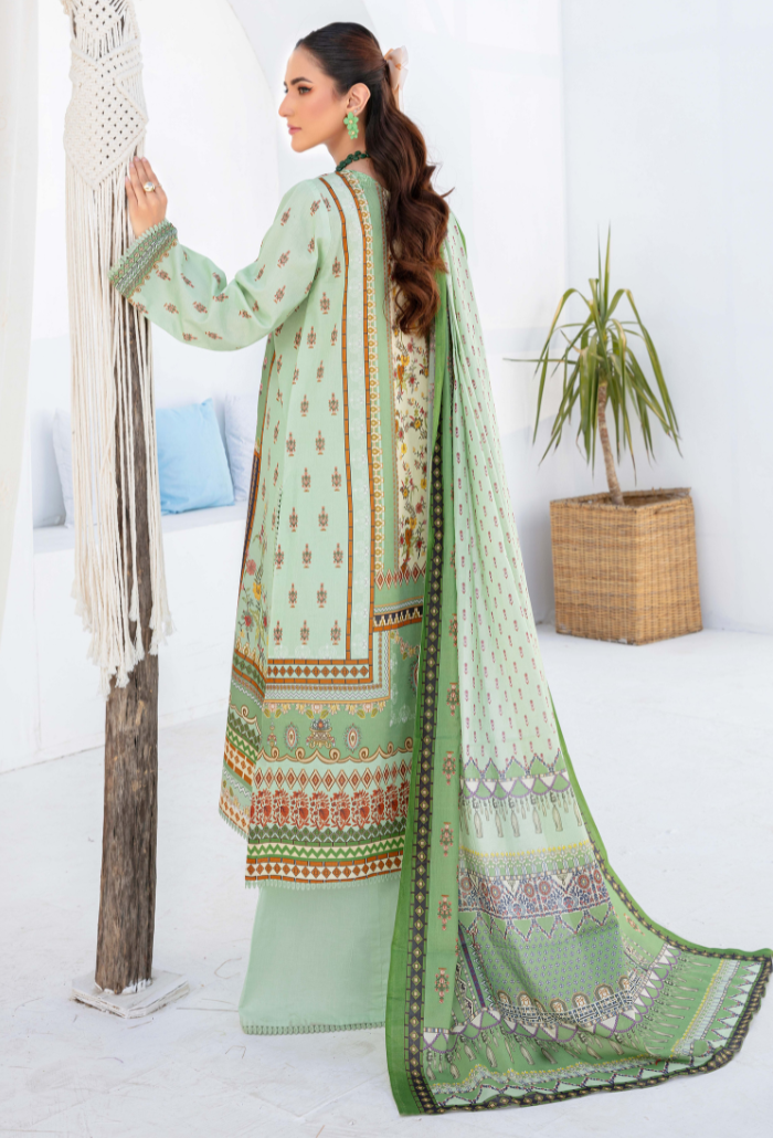 Humdum | Saira Bano Lawn 24 | D02 - Pakistani Clothes for women, in United Kingdom and United States