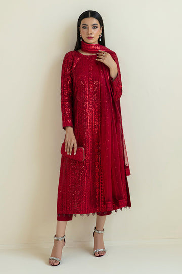 Baroque | Formals Collection | EMBROIDERED NET UF-385