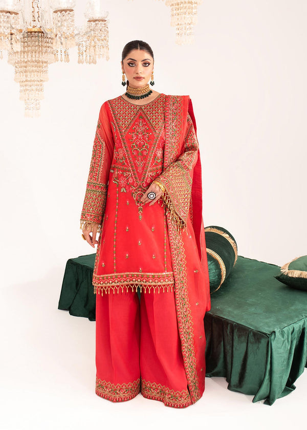 Dastoor | Sajni Luxury Eid Collection 24 | Khudeeja - Hoorain Designer Wear - Pakistani Ladies Branded Stitched Clothes in United Kingdom, United states, CA and Australia