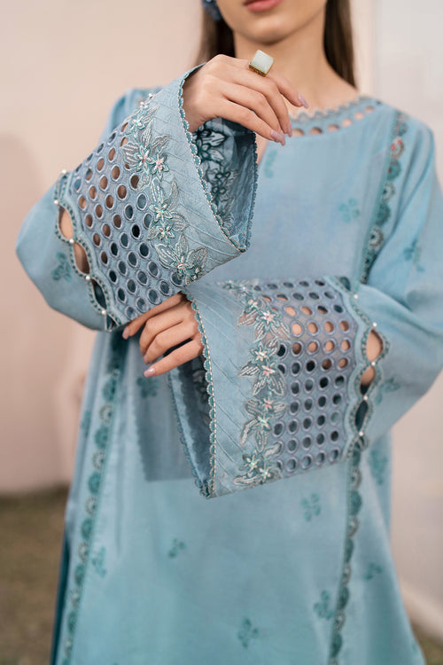 Baroque | Luxury Pret 24 | JACQUARD LAWN UF-611 - Pakistani Clothes for women, in United Kingdom and United States