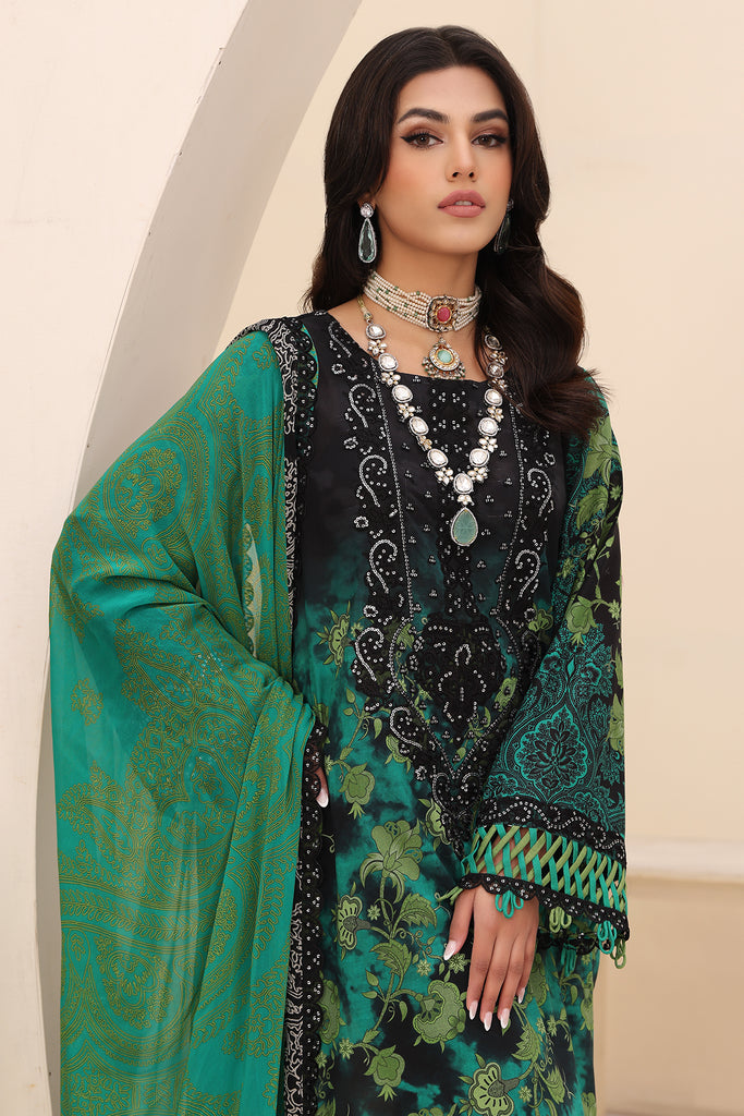 Charizma | Naranji Embroidered Lawn 24 | CN4-007 - Pakistani Clothes for women, in United Kingdom and United States