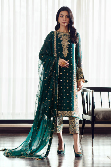Baroque | Formals Collection | EMBROIDERED CHIFFON UF-505