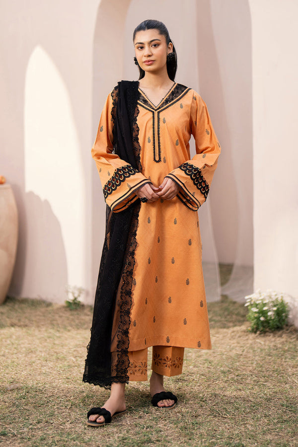 Baroque | Luxury Pret 24 | JACQUARD LAWN UF-613 - Hoorain Designer Wear - Pakistani Designer Clothes for women, in United Kingdom, United states, CA and Australia