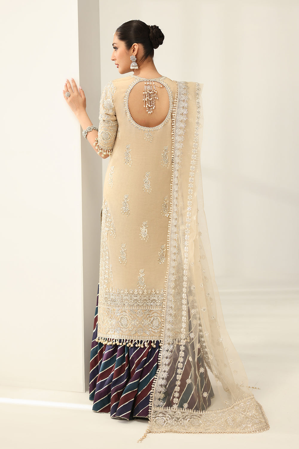 Baroque | Formals Collection | EMBROIDERED NET UF-4183