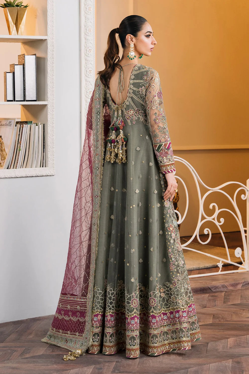 Baroque | Chantelle Embroidered Collection | CH12-02 - Pakistani Clothes for women, in United Kingdom and United States