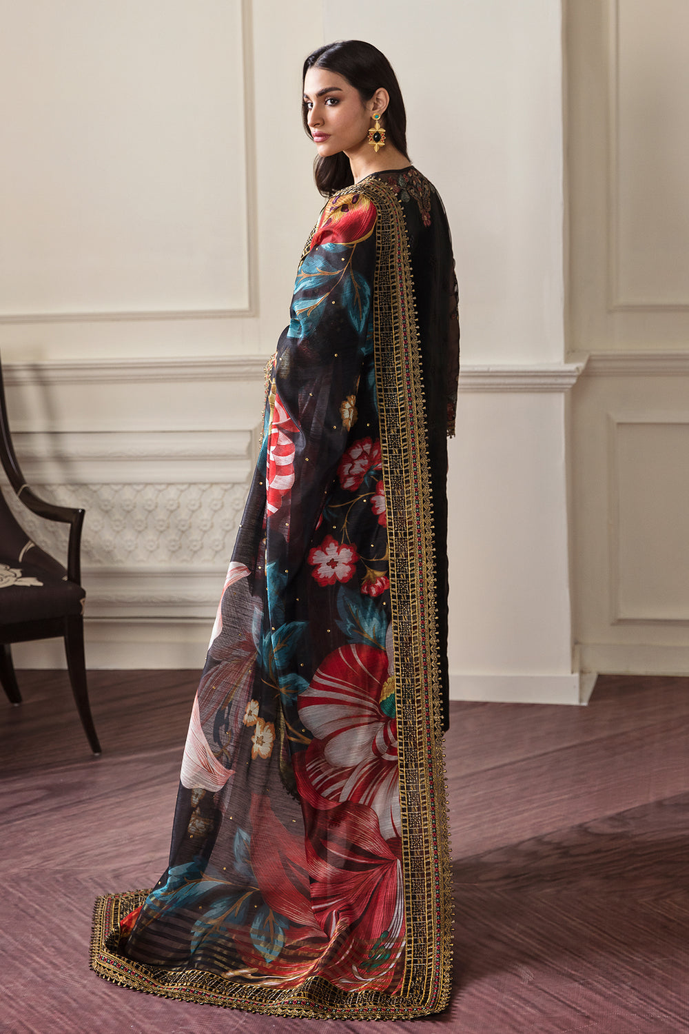Baroque | Formals Collection | EMBROIDERED ORGANZA UF-290