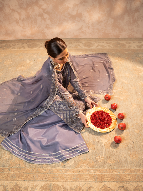 Zebtan | Zeenat Festive Collection | ZN-08 - Hoorain Designer Wear - Pakistani Ladies Branded Stitched Clothes in United Kingdom, United states, CA and Australia