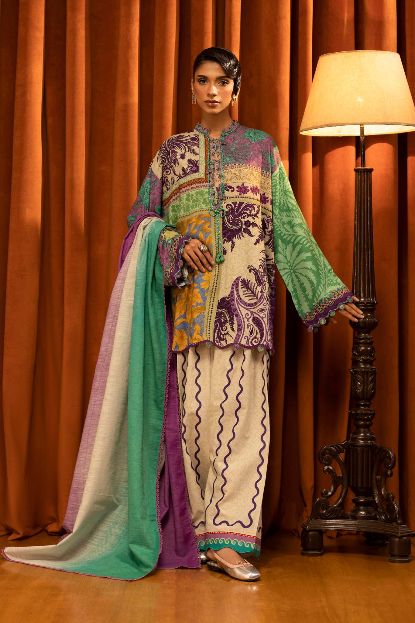 Sana Safinaz | Muzlin Winter 25 | 018B