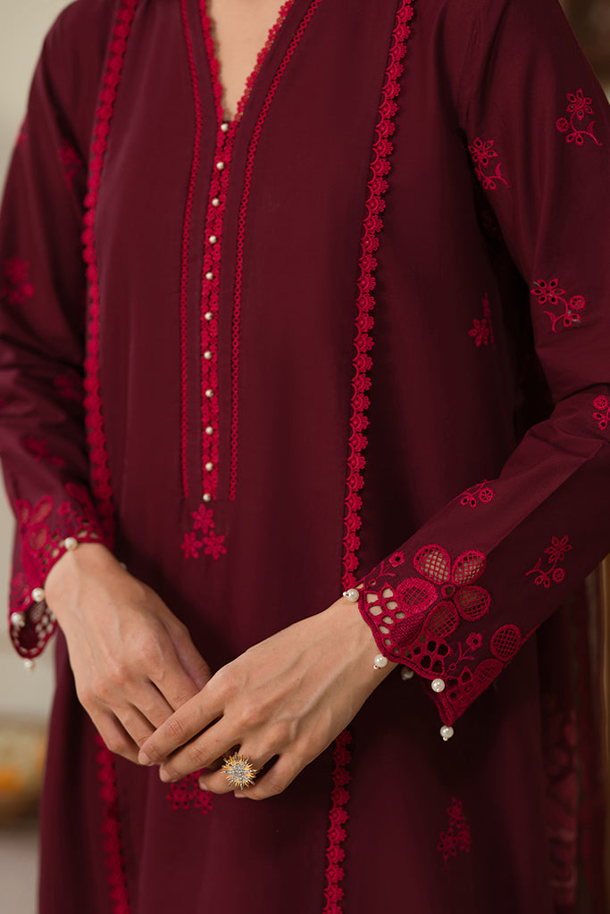 Cross Stitch | Chikankari Lawn 24 | RUBY ROSE - Pakistani Clothes for women, in United Kingdom and United States