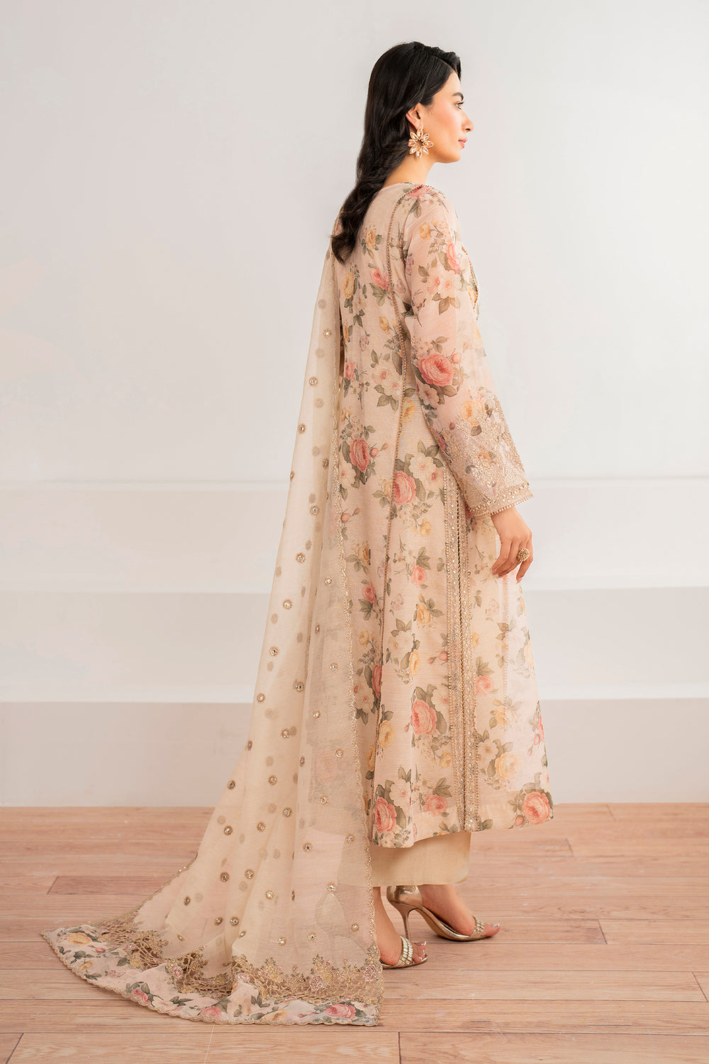 Baroque | Formals Collection | EMBROIDERED COTTON PATTI UF-691