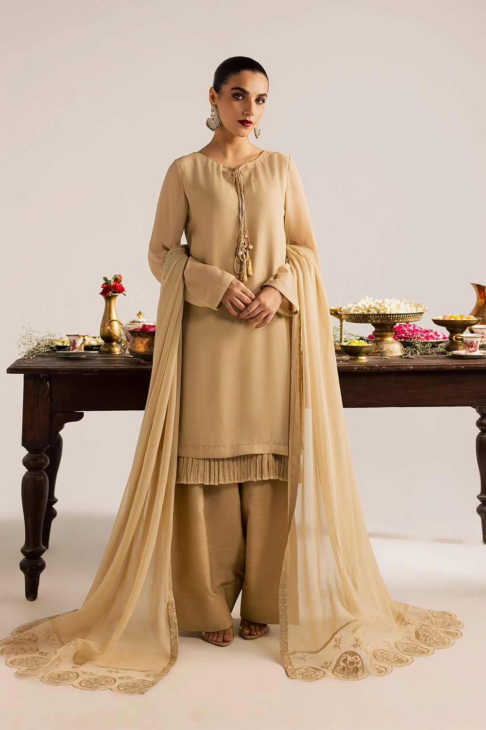 golden color dress pakistani Formals - Formal Dresses and Clothes golden colour dress design