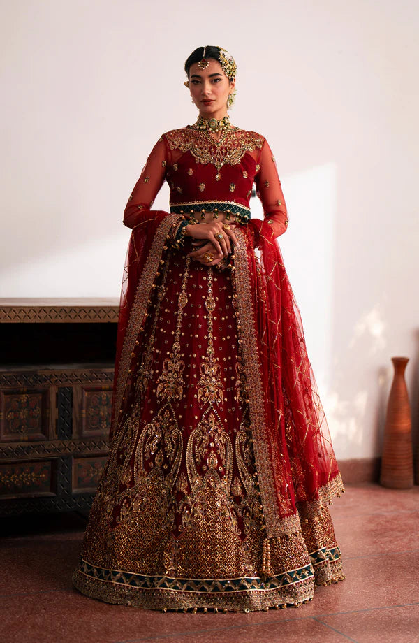 Eleshia | Khatoon Wedding Formals | Raeesa - Hoorain Designer Wear - Pakistani Designer Clothes for women, in United Kingdom, United states, CA and Australia